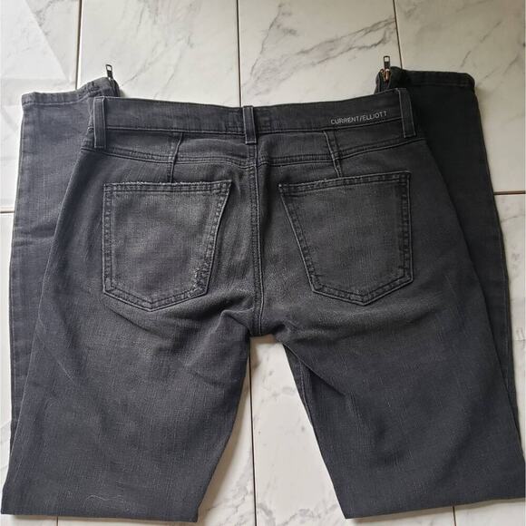 CURRENT ELLIOTT GRAY STRAIGHT LEG JEANS SIZE 26 - Picture 8 of 9